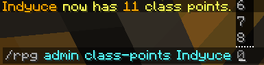 Class Points